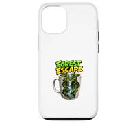 Carcasa para iPhone 12/12 Pro Bosque Escape Naturaleza Cascada Aventura Escena