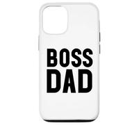 Carcasa para iPhone 12/12 Pro Boss Dad Men Dad Boss Hombre Papa Bossy Daddy Boss Father