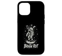 Carcasa para iPhone 12/12 Pro Brain Rot Astronaut Graphic Surrealista Space Gamer Meme Gift