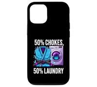 Carcasa para iPhone 12/12 Pro Brazilian Jiu Jitsu 50% Chokes 50% Laundry BJJ
