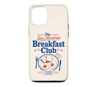 Carcasa para iPhone 12/12 Pro Breakfast Club Mañanas lentas Brunch Amante Huevos Tostada
