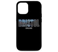 Carcasa para iPhone 12/12 Pro Bristol Prefectura Bristol UK City England Vintage Design
