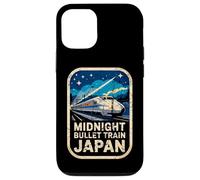 Carcasa para iPhone 12/12 Pro Bullet Train Japón Midnight Shinkansen Retro Anime Sovenir