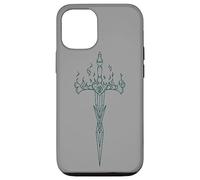 Carcasa para iPhone 12/12 Pro Burning Sword in Flame EMO E-Girl Boy Alt Y2K Trad Mall gótico