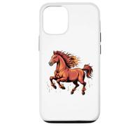 Carcasa para iPhone 12/12 Pro Caballo Año Nuevo Chino 2026 Caballo de Fuego Signo del Zodíaco LUN