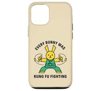 Carcasa para iPhone 12/12 Pro Cada Conejito era Kung Fu luchando contra el Karate Rabbit