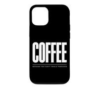 Carcasa para iPhone 12/12 Pro Café Porque no Puedes inhalar panqueques Broma Divertida