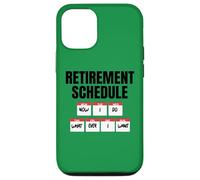 Carcasa para iPhone 12/12 Pro Calendario de jubilación: Ahora Hago lo Que Quiero