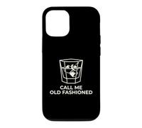 Carcasa para iPhone 12/12 Pro Call Me Old Fashioned Cocktail Lover Divertido Minimalista