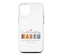 Carcasa para iPhone 12/12 Pro Caminaré por Faith Christian Bible Verse Design