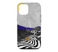 Carcasa para iPhone 12/12 Pro Camino Cósmico Op-Art Giro Hipnótico