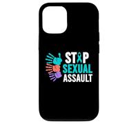 Carcasa para iPhone 12/12 Pro Camisa de Conciencia de Asalto Sexual: Detener el Asalto Sexual