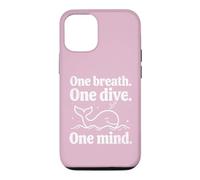 Carcasa para iPhone 12/12 Pro Camiseta Freediver: Un Aliento - Un Buceo, una Mente. Apnea