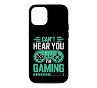 Carcasa para iPhone 12/12 Pro Can’t Hear You I’m Gaming for Video Game Lovers Funny Gamers