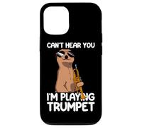 Carcasa para iPhone 12/12 Pro Can't Hear You trompetista Trompeta Trompeta
