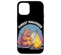 Carcasa para iPhone 12/12 Pro Capibara Divertida del Bosque para los Amantes de los Vagabundos y capibaras
