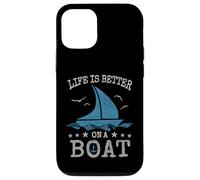 Carcasa para iPhone 12/12 Pro Capitán de navegación | La Vida Vintage es Mejor en un Barco