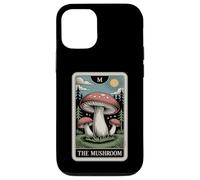 Carcasa para iPhone 12/12 Pro Carta de Tarot The Mushroom Cottagecore Funny Mushroom Lover