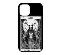 Carcasa para iPhone 12/12 Pro Carta de Tarot Wendigo Monster Cryptid Mythical Beast