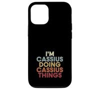 Carcasa para iPhone 12/12 Pro Cassius Name Cassius Personalized Name First Given