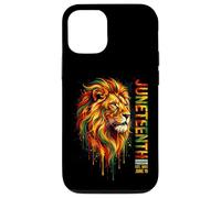 Carcasa para iPhone 12/12 Pro Celebración de la Emancipación del León de la Libertad de Juneteenth