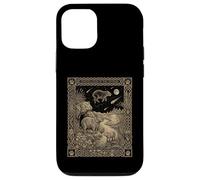 Carcasa para iPhone 12/12 Pro Celestial Capibara Tarot Carta Zodiaco Oculto