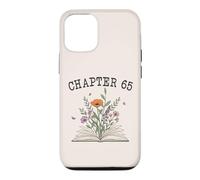 Carcasa para iPhone 12/12 Pro Chapter 65 - Book Lovers & Readers 65th Birthday Wildflowers