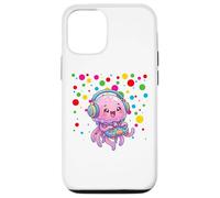 Carcasa para iPhone 12/12 Pro Children Spotty In Need Kids Dots Marine Animals Jellyfish