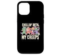 Carcasa para iPhone 12/12 Pro Chillin con MIS Creeps Divertido Halloween Amigos Meme