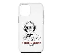 Carcasa para iPhone 12/12 Pro Chopin Mood Funny Classical Music Frederic Chopin Gafas de Sol