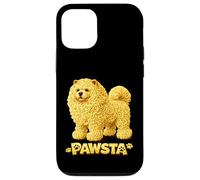 Carcasa para iPhone 12/12 Pro Chow Chow Spaghetti Fideos Comida Italiana Cachorro Am