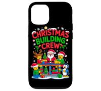 Carcasa para iPhone 12/12 Pro Christmas Building Crew Costume Master Builder Block Xmas
