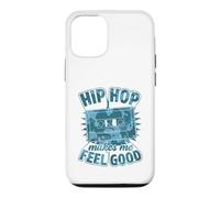 Carcasa para iPhone 12/12 Pro Cinta gráfica Retro Hip Hop Makes Me Feel Good
