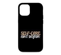 Carcasa para iPhone 12/12 Pro Cita de Conciencia sobre la Salud Mental El autocuidado no es egoísta