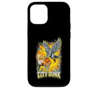 Carcasa para iPhone 12/12 Pro City Dunk Pigeon Baloncesto Slam Funny Bird
