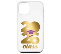 Carcasa para iPhone 12/12 Pro Class of 2026 Graduation Golden Numbers Cap Diploma