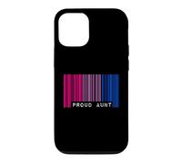 Carcasa para iPhone 12/12 Pro Código de Barras Orgullo Orgullo Orgullo Bisexual Bandera LGBTQ Amor estético