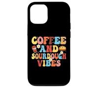 Carcasa para iPhone 12/12 Pro Coffee and Sourdough Vibes - Coffee Lover Sourdough Gifts