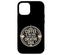 Carcasa para iPhone 12/12 Pro Coffee Is The Fuel For The Creative Soul Caffeine Brew -