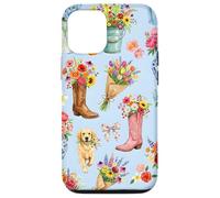 Carcasa para iPhone 12/12 Pro Collage Floral BootSpring Summer Coquette Estética Preppy