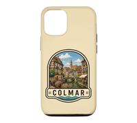 Carcasa para iPhone 12/12 Pro Colmar Francia Vintage Canal Town Design