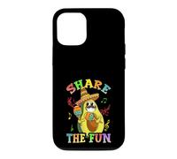 Carcasa para iPhone 12/12 Pro Comparte la Divertida Fiesta de Frutas y Frutas del Cinco de Mayo con Aguacate