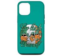 Carcasa para iPhone 12/12 Pro Cool Green Gnomes Go Luck Yourself Shamrock St Patricks Day