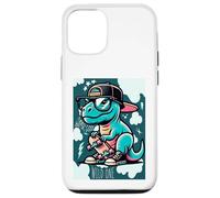 Carcasa para iPhone 12/12 Pro Cool Skate Dino Baby Dinosaur Cartoon for Kids