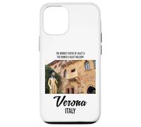 Carcasa para iPhone 12/12 Pro Cool Verona Italy The Romeo & Juliet Illustration Graphic
