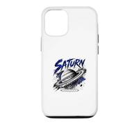 Carcasa para iPhone 12/12 Pro Coordenadas espaciales mundiales anilladas Saturn Planet