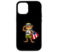 Carcasa para iPhone 12/12 Pro Coqui Frog Puerto Rico Puerto Rican Flag Taino Boricua