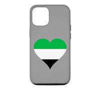 Carcasa para iPhone 12/12 Pro Corazón con los Colores de la Bandera de Extremadura