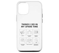 Carcasa para iPhone 12/12 Pro Cosas Que Hago en mi Tiempo Libre - Amante del Arte