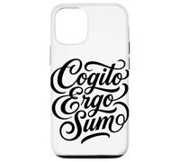 Carcasa para iPhone 12/12 Pro Cotización de Pensador filósofo Latino de Cogito Ergo Sum